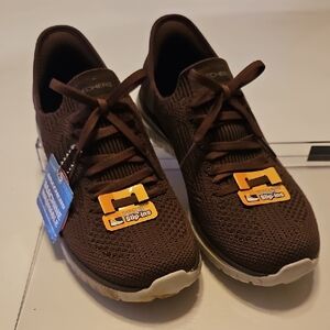 Skechers Dark Brown Slip-Ins Shoes